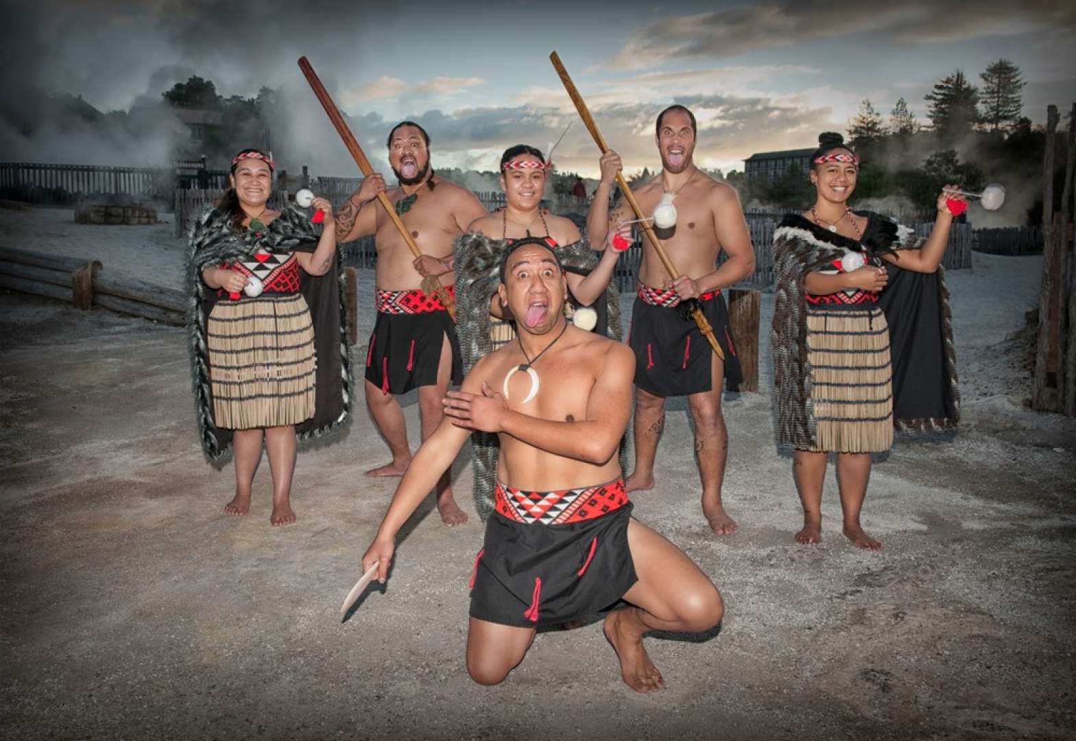 Rotorua World Famous Maori 'Haka'.